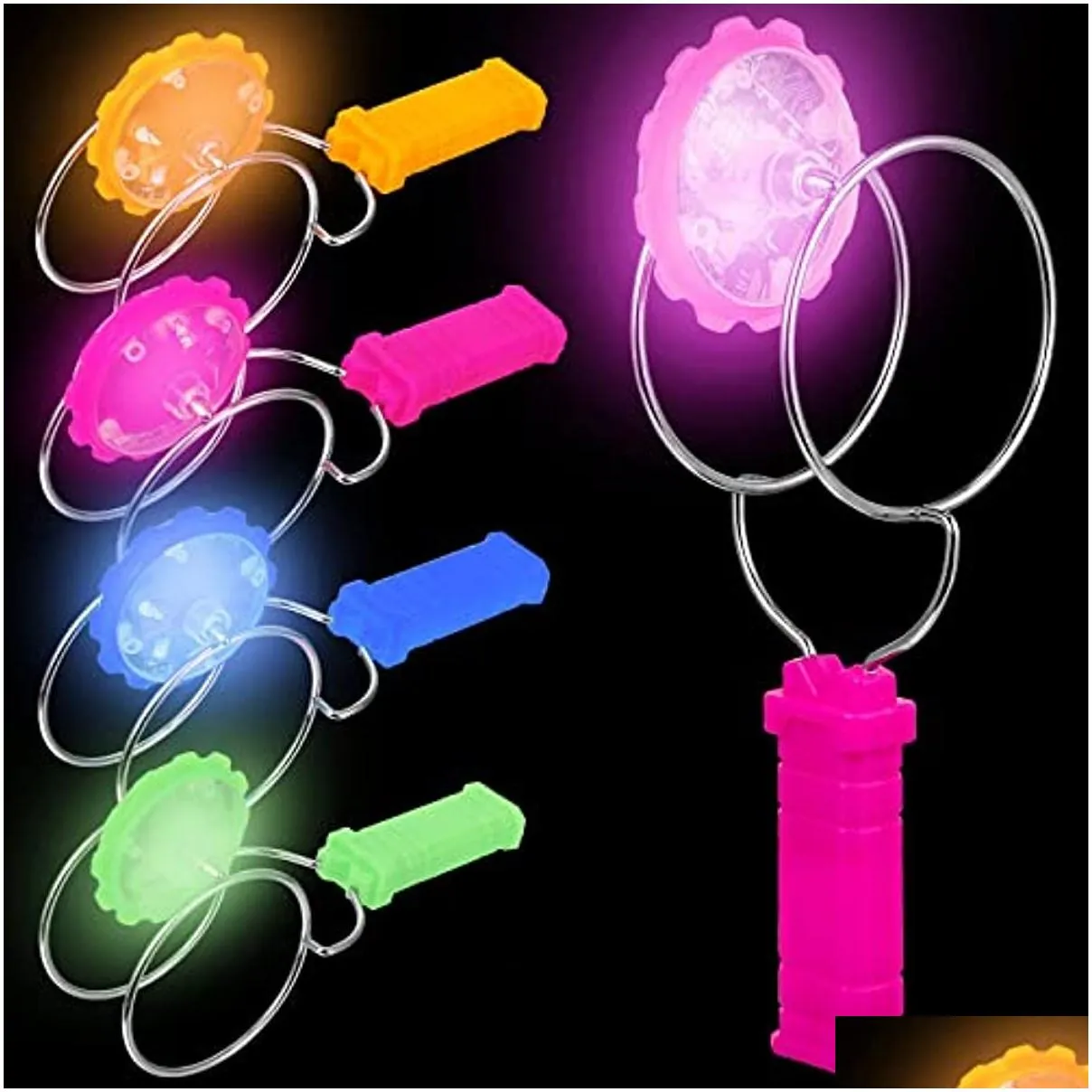 Retro Light Up Rope Spinning Toy Toy Vintage Rail Twister With Magnetic Defying Stunt Game And Wave Effect From Jyfybaby 5.2 DHgate.Com
