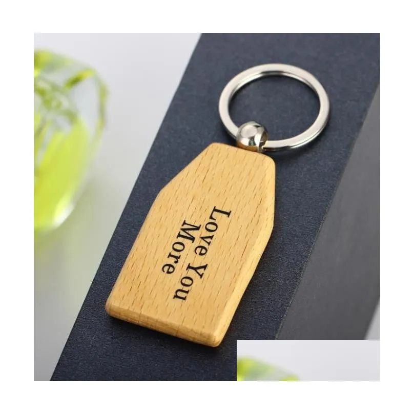 Rings Jewelry Ever Keychain Dad Papa Grandpa Love You More Key Chain Car Handbag Keyfob Family Jewelry Creative Gifts Drop Delivery 2021