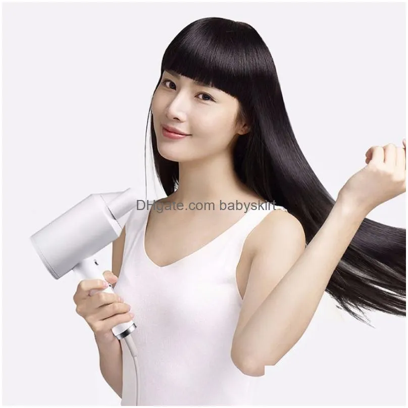 Hair Dryers Youpin Zhibai Anion Hair Dryer Mini Portable 1800W Quick-Drying Light Mi Blow Tools For Travel Home El 3026391 Hair Produc Dhy1F