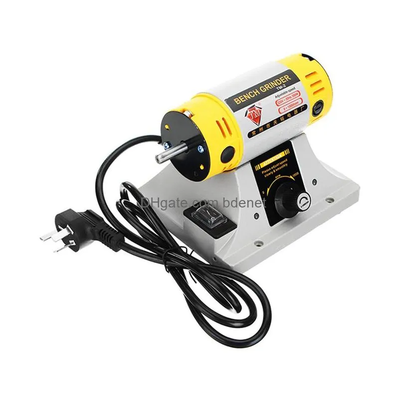 Other Power Tools 220V Adjustable Speed Mini Polishing Hine For Dental Jewelry Motor Lathe Bench Grinder Kit7920498 Home Garden Tools Dh76B