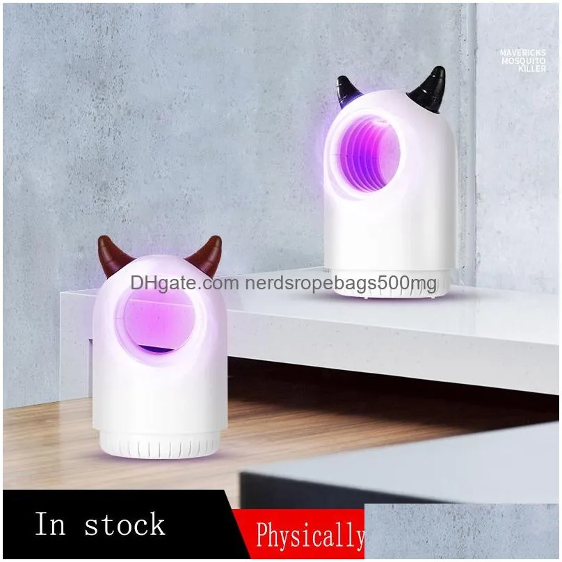 Other Home & Garden Led Mosquito Killer Lamp Home Electric Bug Insect Usb Fly Tter Trap Anti Mosquitoes Home Garden Dhsch