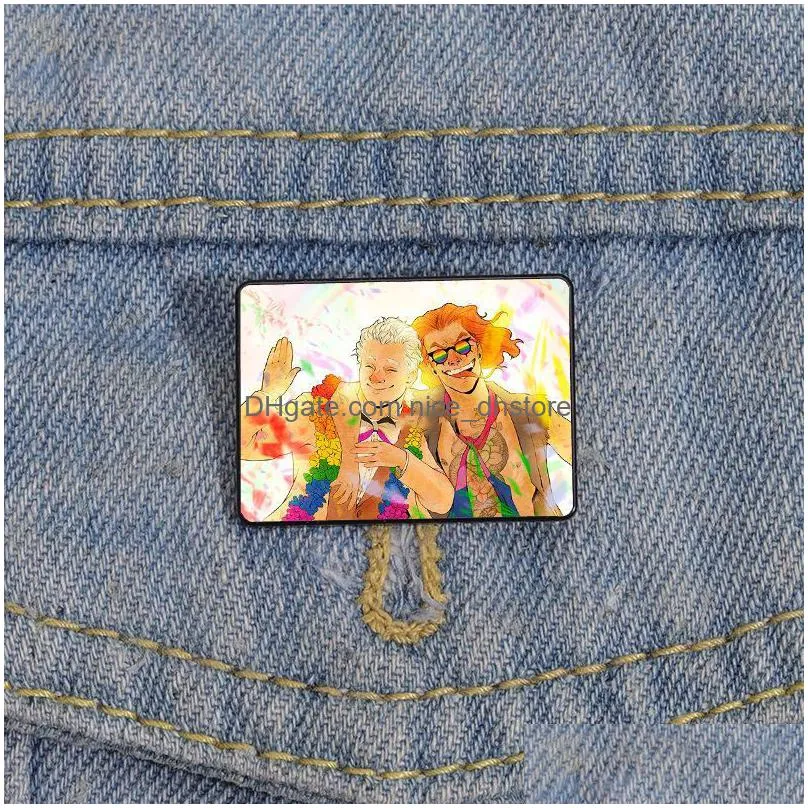 man women movie film tv characters brooch cute anime movies games hard enamel pins collect cartoon brooch backpack hat bag collar lapel