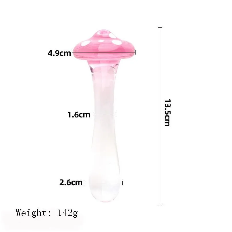 Other Massage Items Mas Highgrade Crystal Glass Dildo Penis Beads Anal Plug Butt Toys For Man Woman Couples Vaginal And Health Beauty Otd17