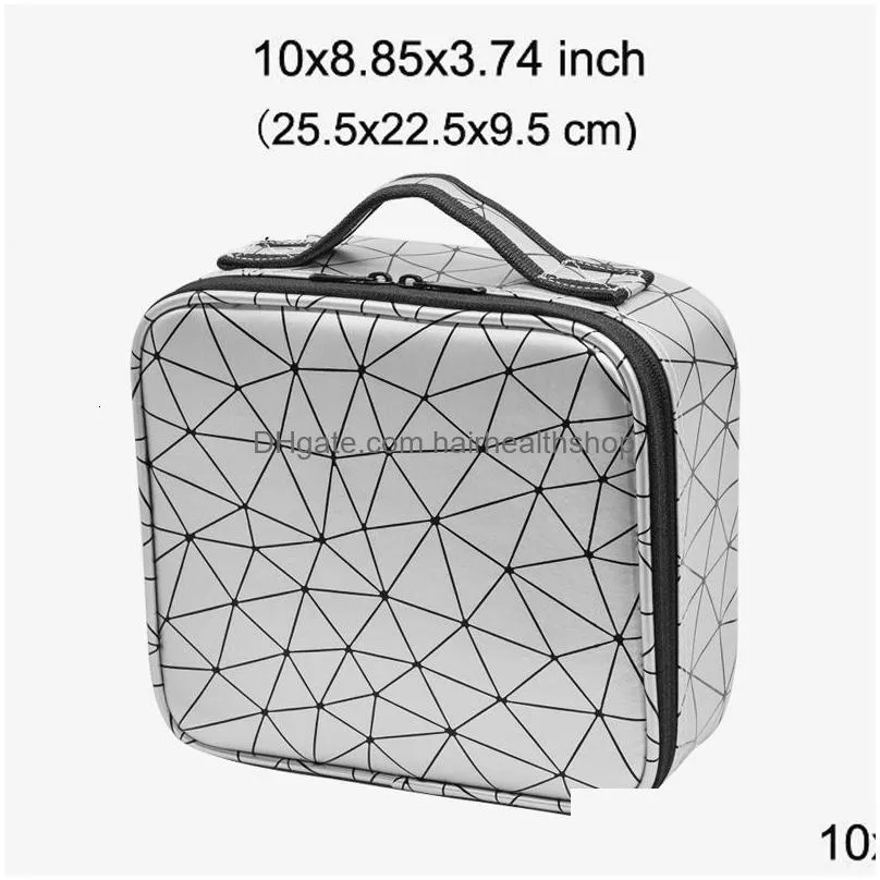 Cosmetic Bags Cosmetic Bags Brand Beauty Brush Makeup Travel Professional Womens Box Large Capacity Essential Waterproof 230426 Health Dhsxe