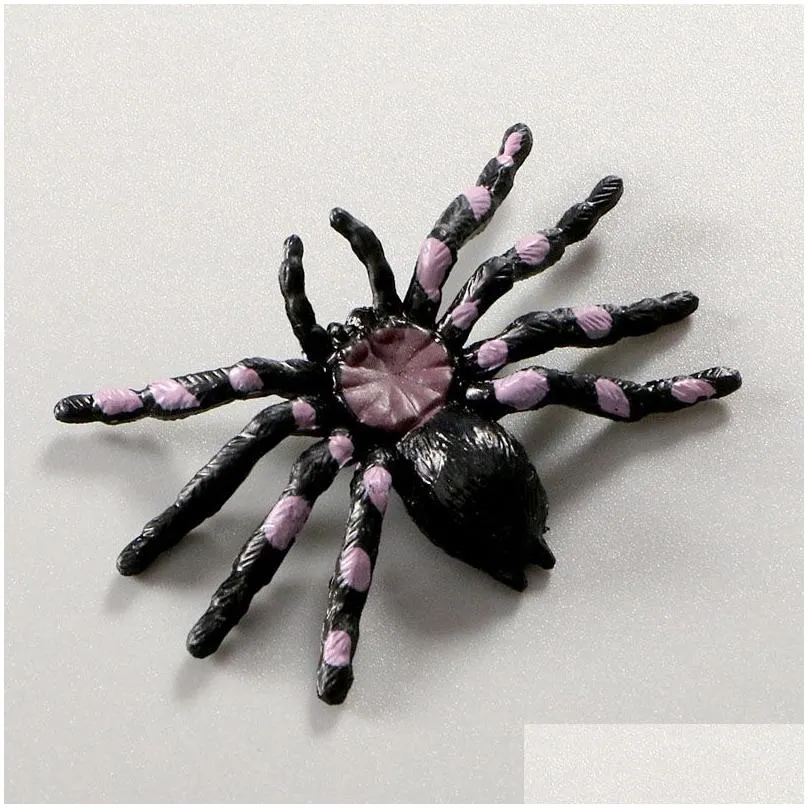 Funny Toys Simation Spider Model Toy Decorative Props Spiders Models Ornaments Prank Trick Funny Toys Halloween Party Decorations Kids Otvov