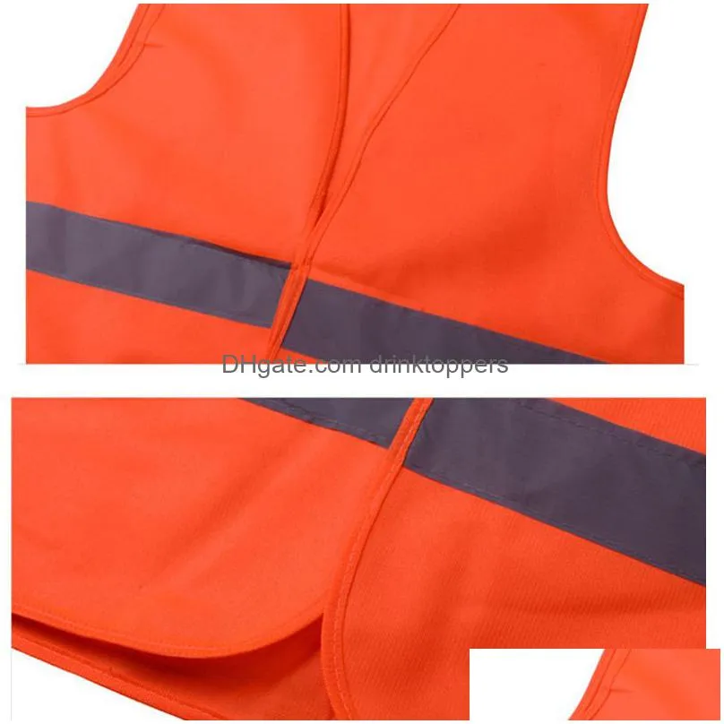 wholesale visibility working safety construction vest warning reflective traffic working vest green reflective safety traffic vest 2