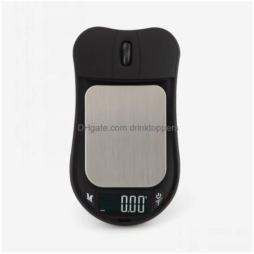 wholesale mouse shape kitchen scales 100g 0.01g mini portable digital jewelry car key scale for carat diamond lab 0.01 gram precision