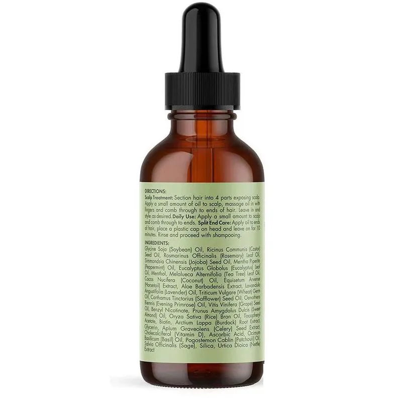 Essential Oil Essential Oil Mielle Organics Rosemary Mint Scalp Strengthening Oils For Split Ends And Dry Fragrance Health Beauty Frag Othlp