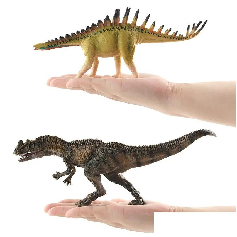 Miniatures Toys Simation Dinosaur Model Toy Decorative Props Dinosaurs Models Ornaments Decorations Tyrannosaurus Rex Pterosaur Veloci Otbvv