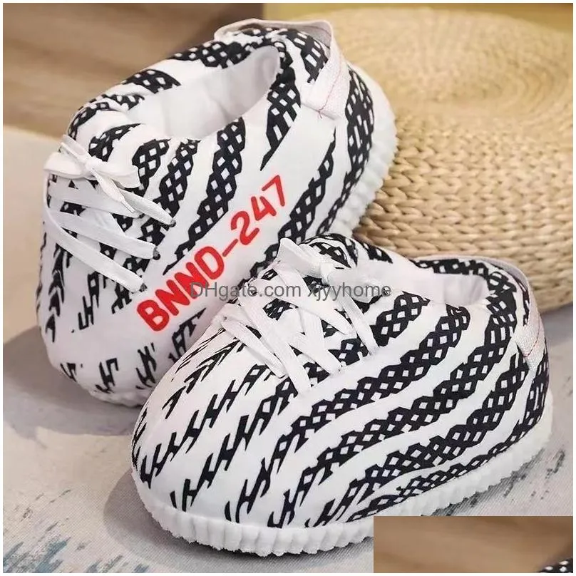 Home Shoes Winter Slippers Womenmen Cute Bread Shoes Women Warm Home Ladies Big Size 3644 House Snug Sneakers Woman 2204096878408 Home Dh4Vz