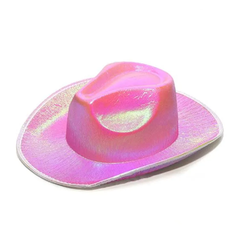 Party Hats Led White Light Up  Hats Luminous Bride Cowgirl Cap Nightclub Bachelor Party Props Neon Hat Festival Supplies Home Ga Dhaiz