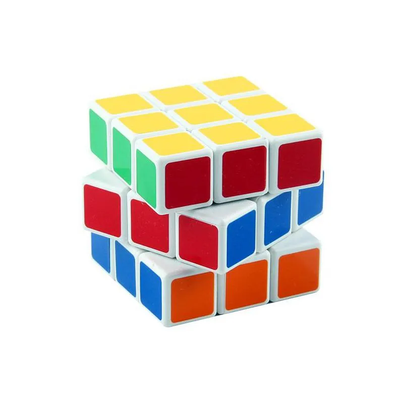 Magic Cubes 5.7Cm Professional Puzzle Cube Magic Mosaic Cubes Play Puzzles Games Fidget Toy Kids Intelligence Learning Educational Toy Oteil