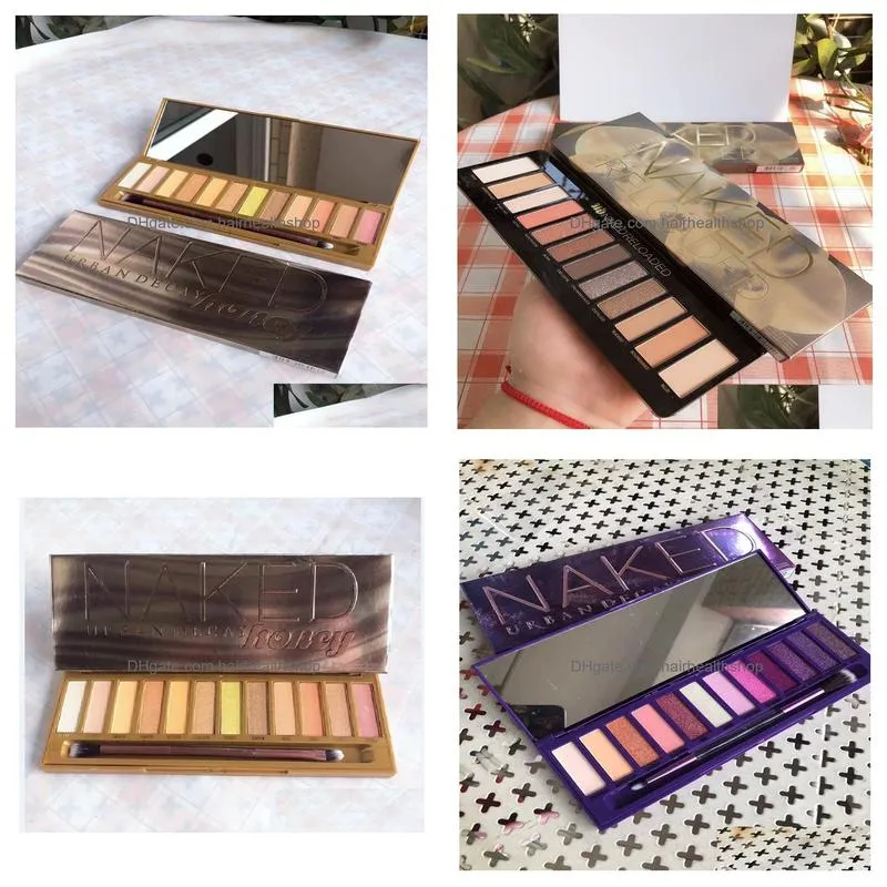 Eye Shadow Eye Shadow Brand 12 Color Decay City Palette Naked Reloaded Honey Eyeshadow Makeup Wholesale 230712 Health Beauty Makeup Ey Dhfo9