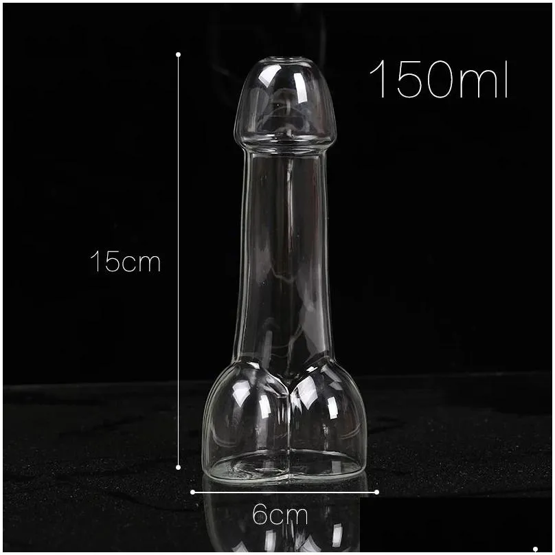 Wine Glasses Creative Glass Cup Human Body Shape Bottles Whiskey Beer Cocktail Champagne For Bar KTV