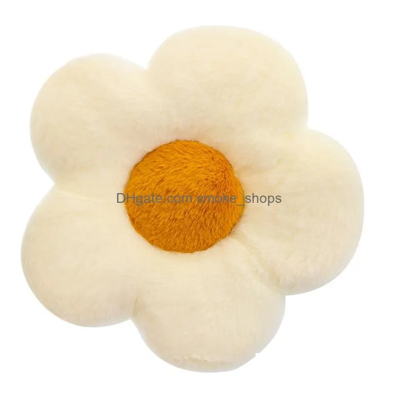 little daisy flower seat cushion flower plush throw pillow seat cushion rabbit nap pillow backrest pillow