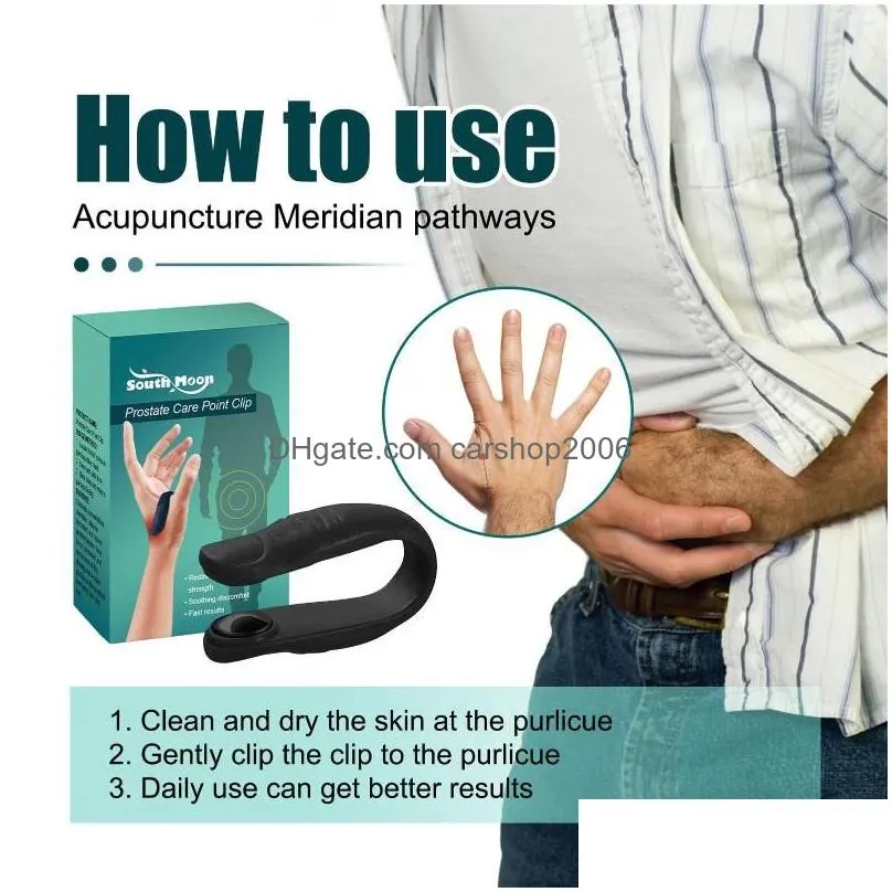 pillow prostate care point clip acupressure hand pressure for health treatment man supplies healty keeping