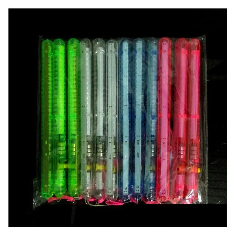  flashing wand led glow light up stick patrol blinking concert party favors christmas supply random color b910