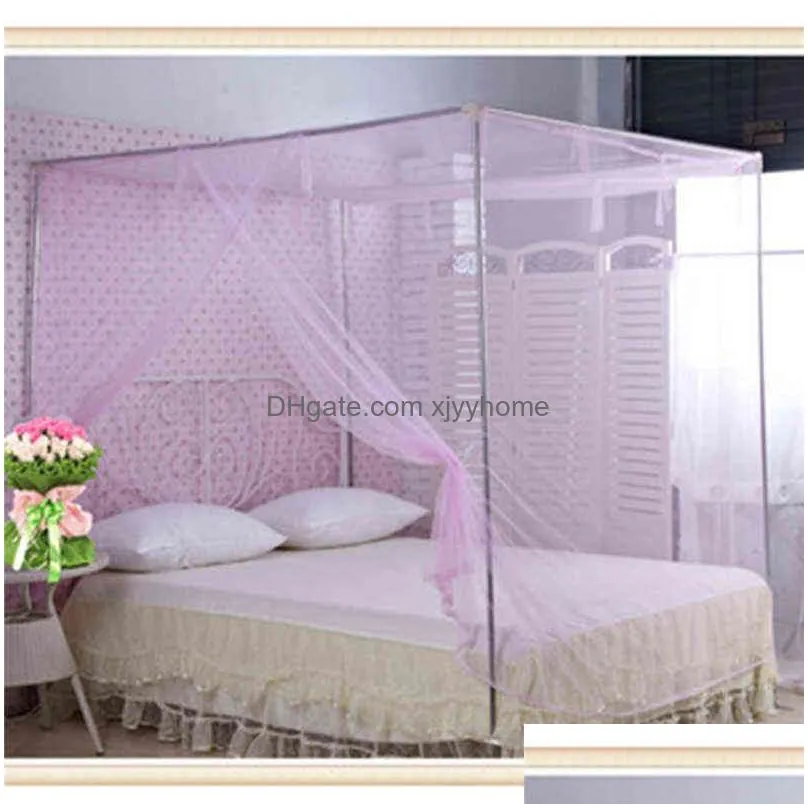 Mosquito Net 1Pc Mosquito Net Fly Repellent Home Summer Bedroom Encryption Nets 15 M Bed Student Dormitory Party 150X200Cm 21110672445 Dhnbo