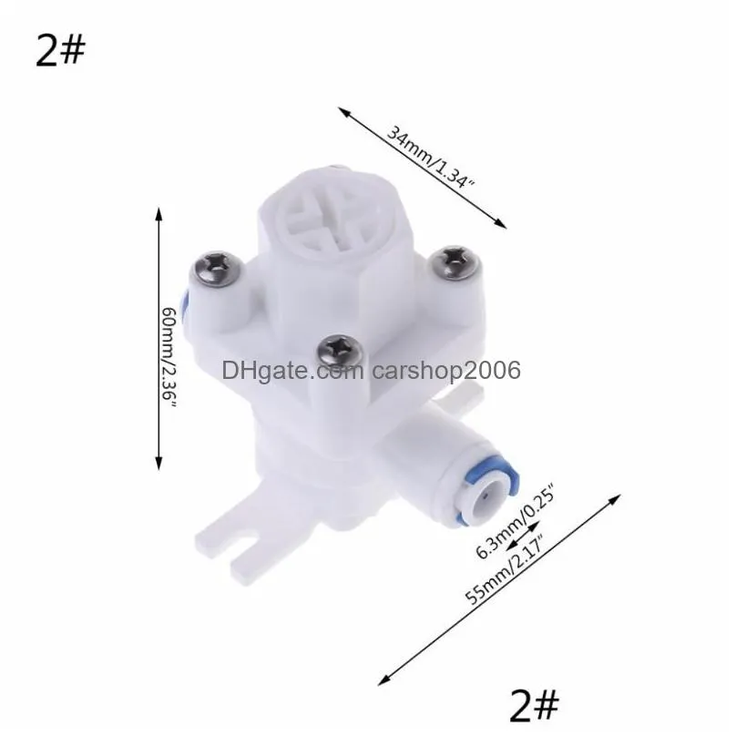 kitchen faucets water purifier pressure reducing valve ro system 1/4 3/8 hose quick connectorkitchen