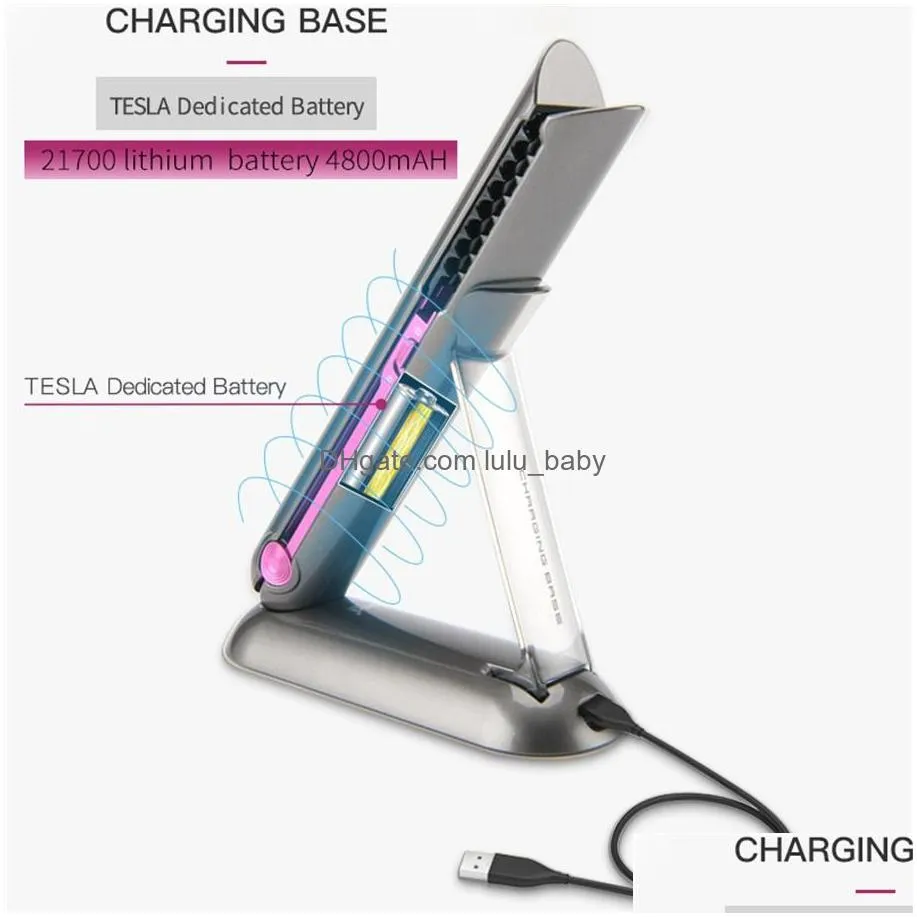 hair straighteners professional hair straightener ceramic flat iron 2 in 1 cordless and curler rechargeable wireless