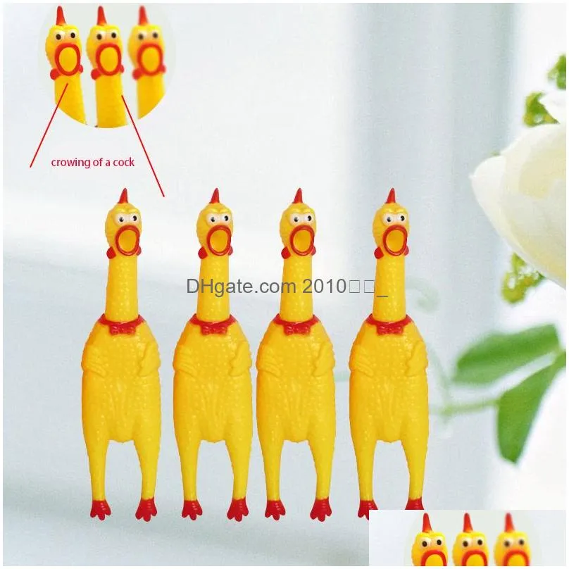 direct selling creative strange roaring chicken ventilates pet toys trick medium screaming chicken souls online red and wretched roaring