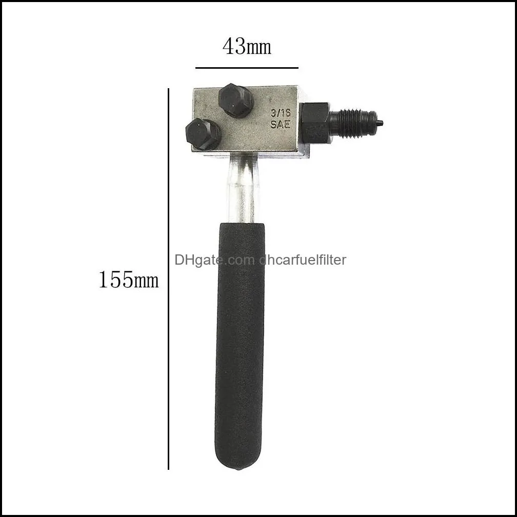 Hand Tools 3/16 Inch Motive Brake Line Double Flaring Tool Handheld 45 Degree Sae For Hose Nickel Tube And Copper Tubing 4.75Mm Automo Dhif6