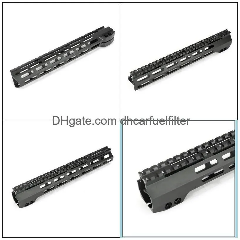 Other Exterior Accessories 7L 9L 10L 13.5L 15L Slim Light Mlok Handguard Semi Devices Nut Float Qd Picatinny Rail Scope Mount Accessor Dh8Zd