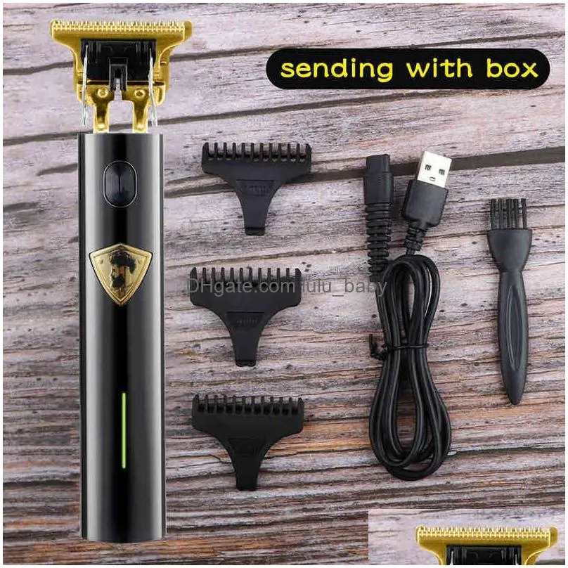 usb electric hair clippers rechargeable shaver beard trimmer professional men cutting machine barber cut 2201245518671