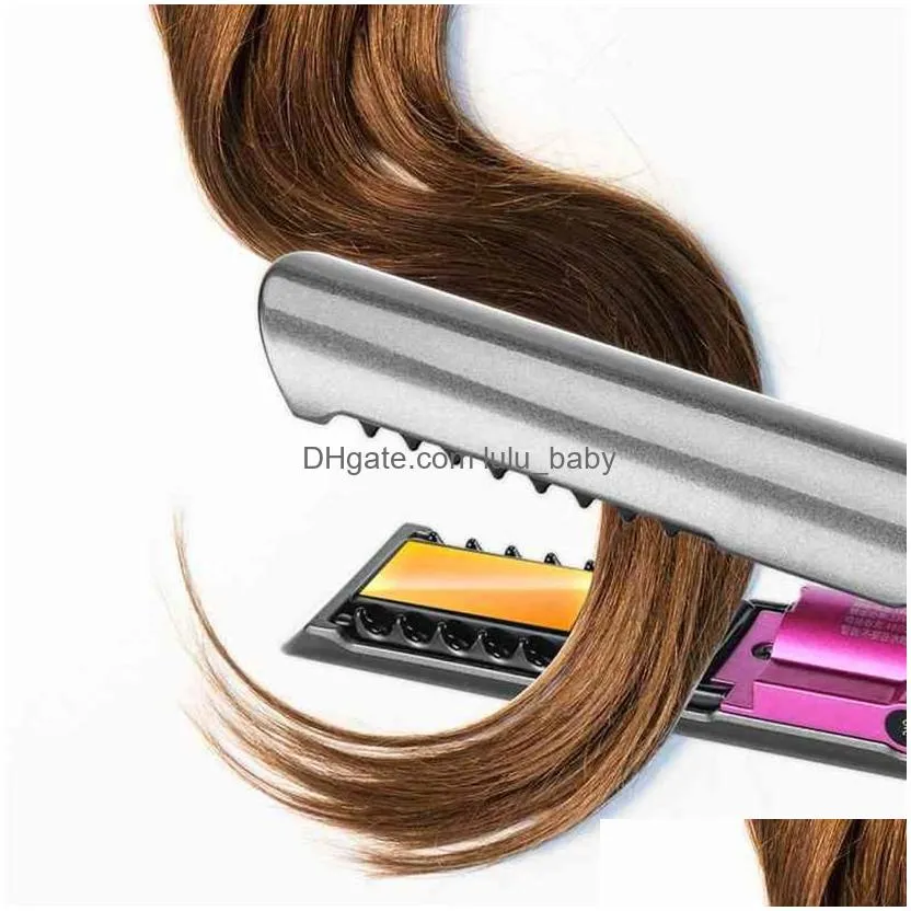 hair straighteners professional hair straightener ceramic flat iron 2 in 1 cordless and curler rechargeable wireless