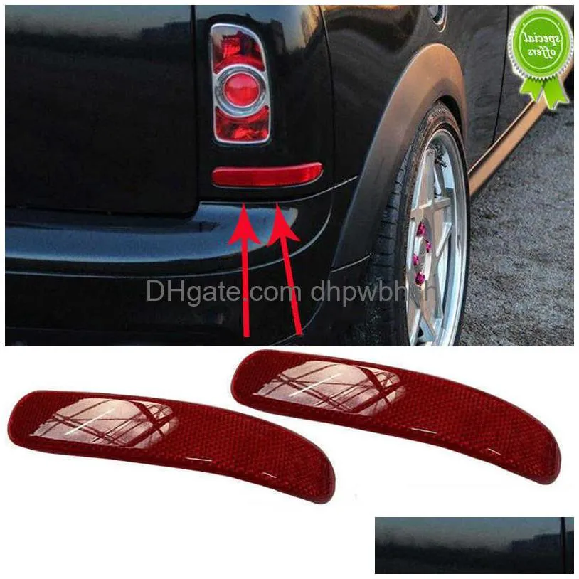  car rear bumper reflectors lights tail brake turn signal fog light 275466503 for bmw mini cooper clubman r55 2008-2014