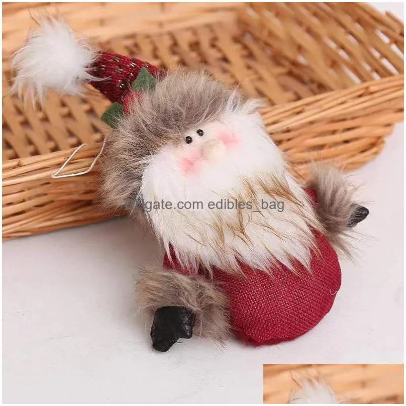 christmas decorations proportion window display scene layout hanging accessories cloth puppets elderly people snowmen foreign