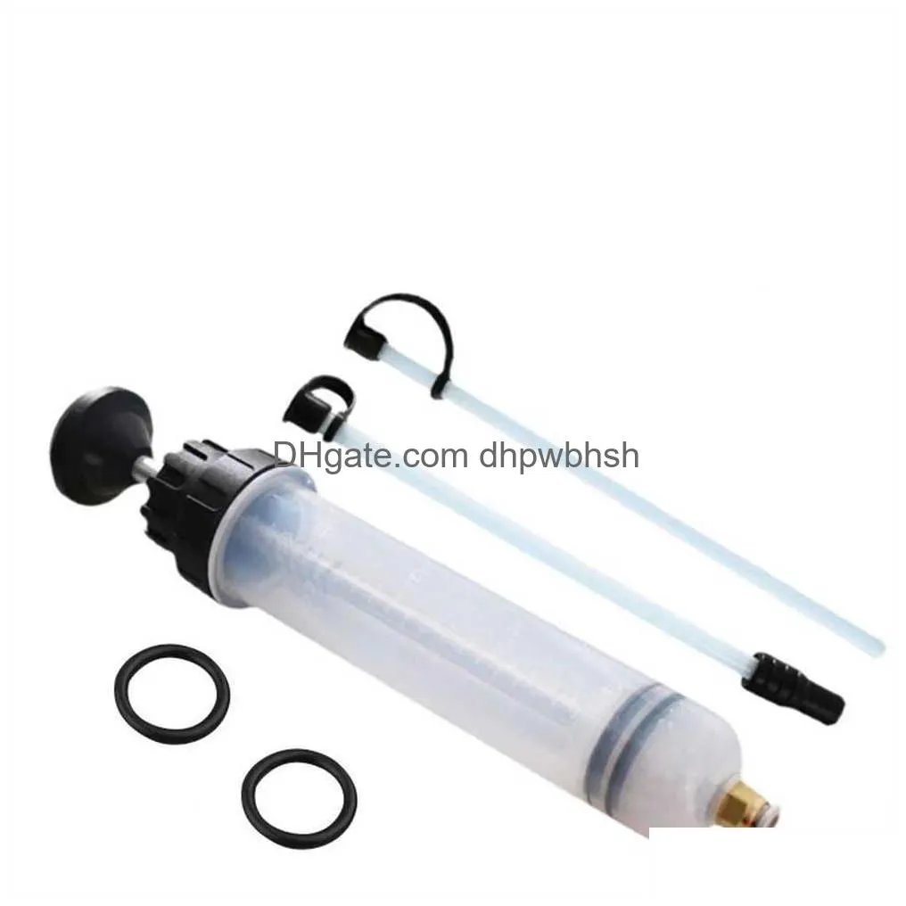  car brake fluid oil extractor auto oil change syringe with hose manual fuel suction filler fluid oil change evacuator pump