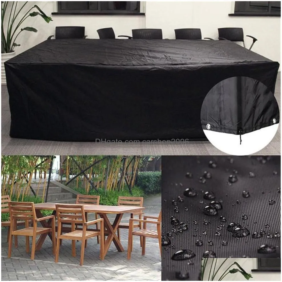 pvc waterproof outdoor garden patio furniture cover dust rain snow proof table chair sofa set covers household accessories291l7718816