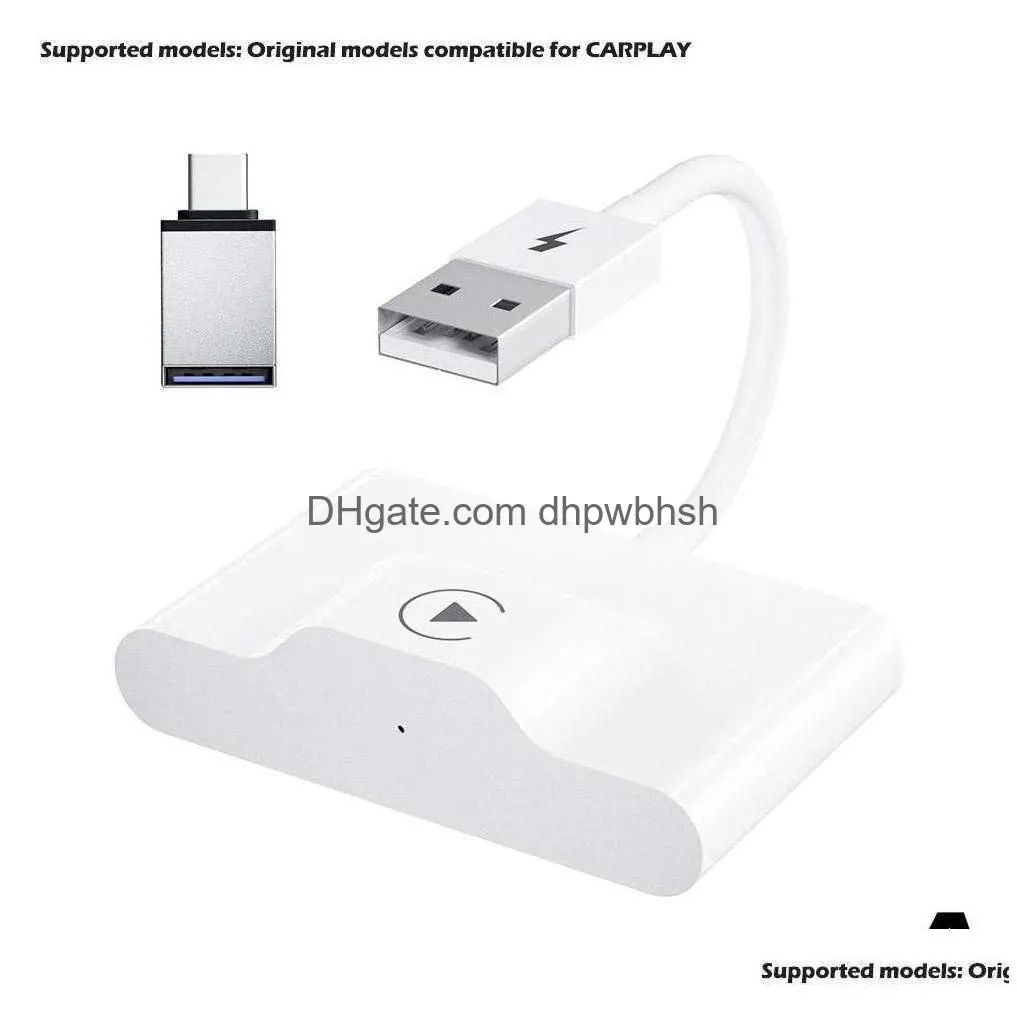  wireless adapter for android phone wireless auto car adapter wireless dongle plug play 5ghz wifi online update
