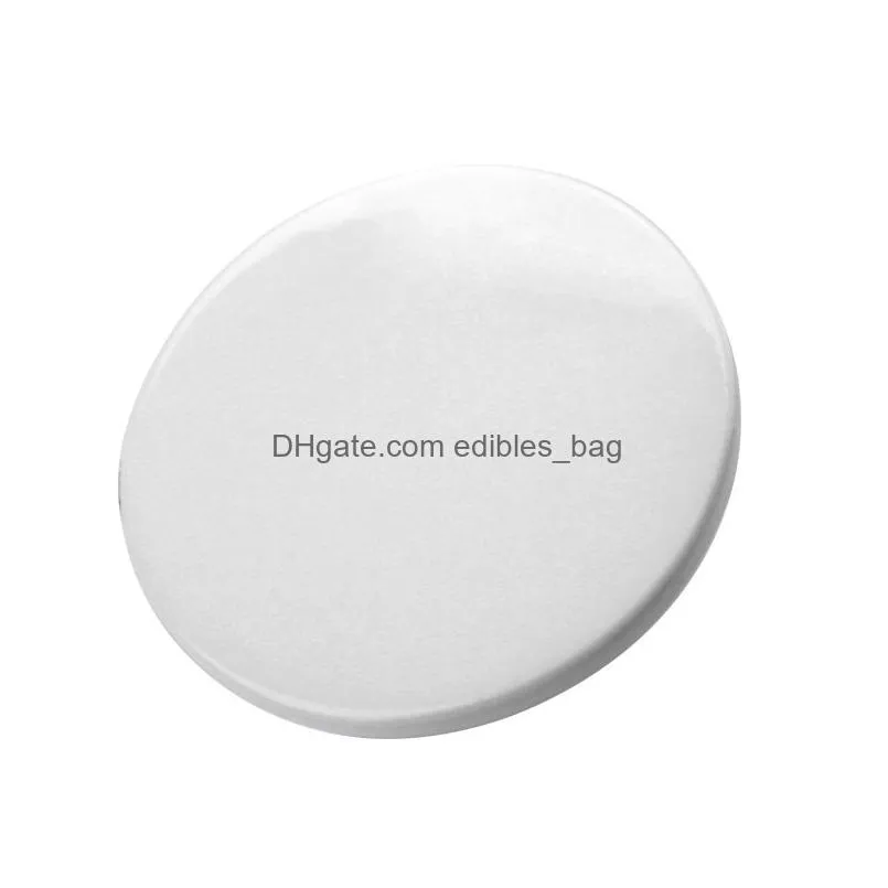 9cm sublimation blank ceramic coaster white ceramic coasters heat transfer printing custom cup mat pad thermal coasters