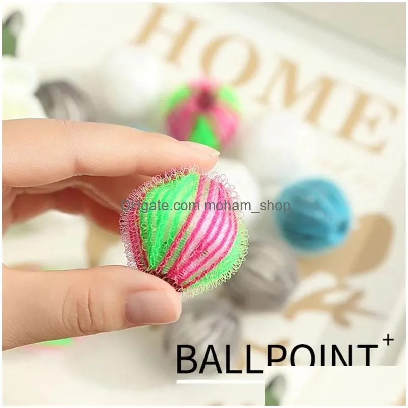 laundry products 6 pieces random color magic pet hair removal laundry ball fleece cleaning home inventory wholesale