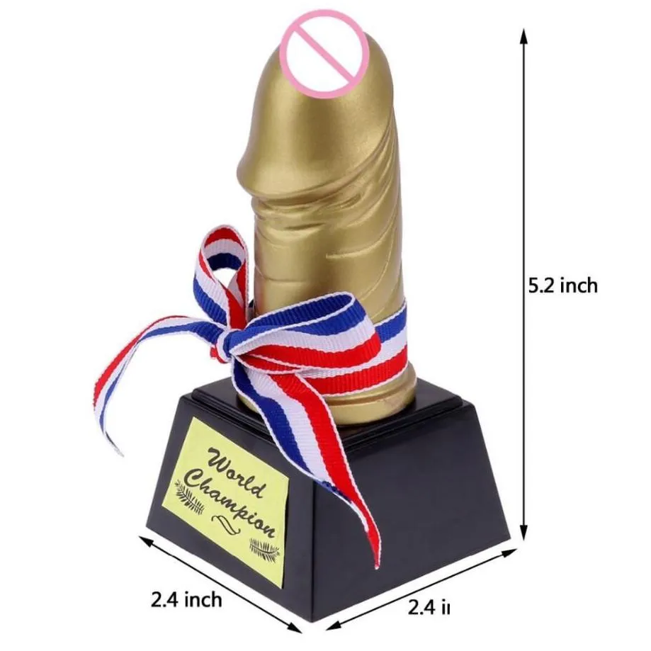 Other Festive & Party Supplies Hen Party Gift Game Novelty Penis Trophy Bachelorette Accessories Bridal Shower Fun Toy Male Props Deco Dhqsf