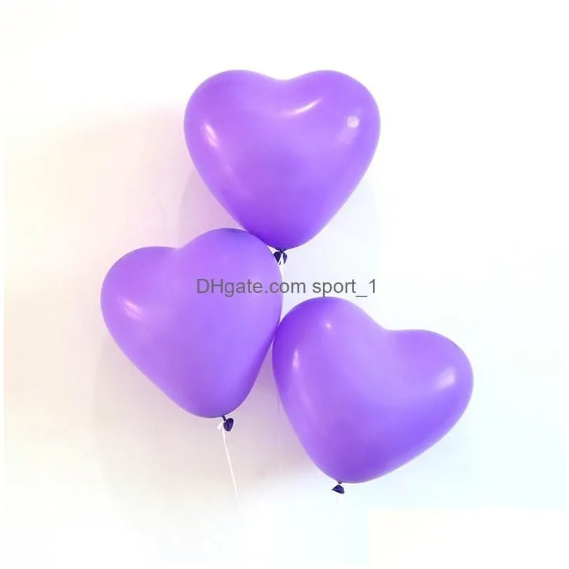 100pcs 22g pink white red heart shaped latex balloons birthday party wedding decorations love valentine039s day gifts supplies9985444