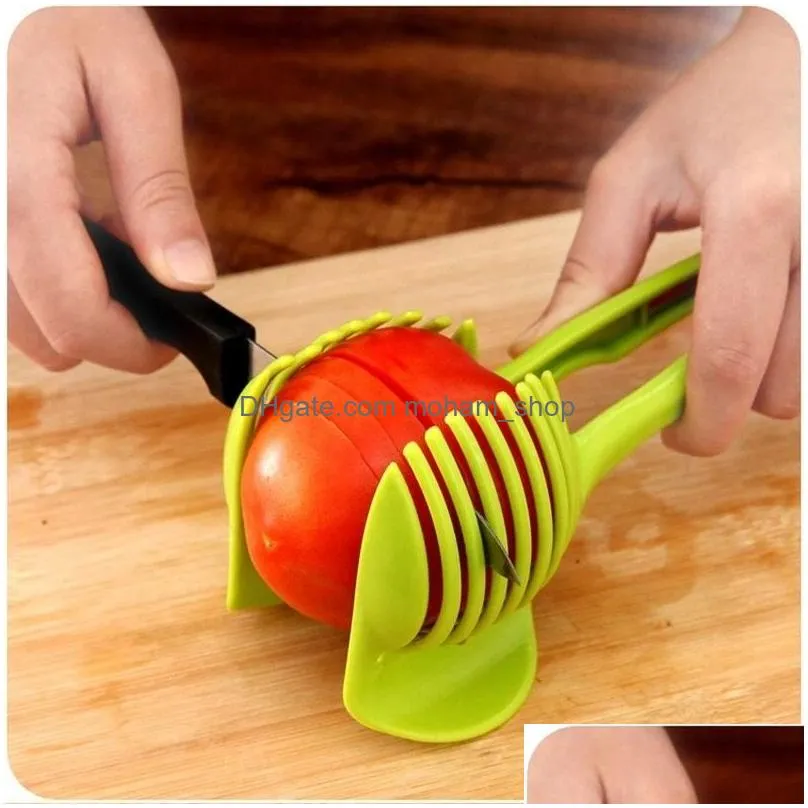 creative cut lemon tomato potato slicer cut fruit tools convenient without harming hands kitchen utensils inventory wholesale