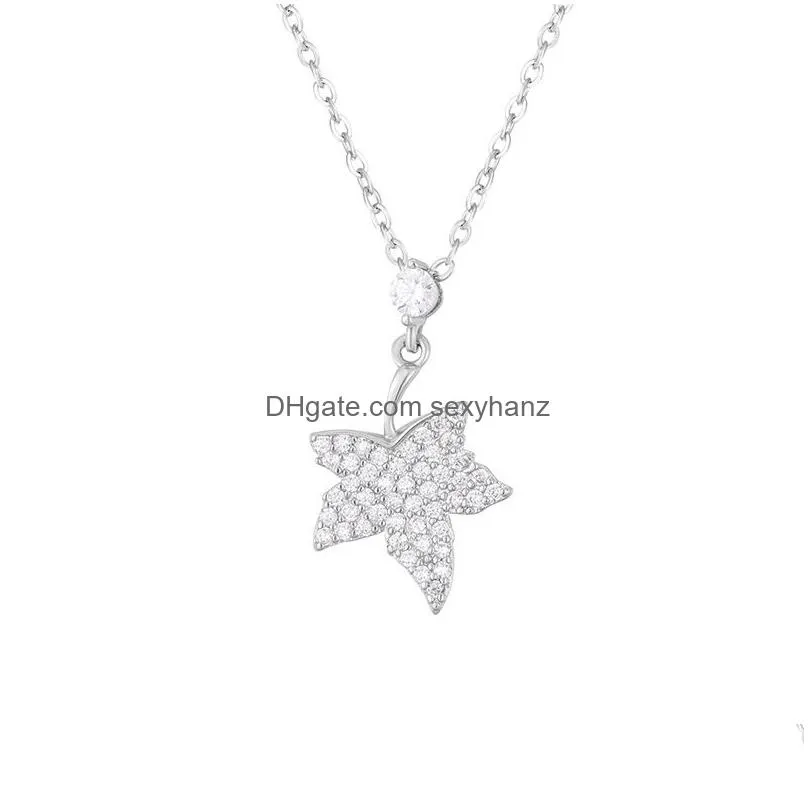 sparkling diamond zircon fashion designer lovely lock key pendant necklace for women girls rose gold silver9700130