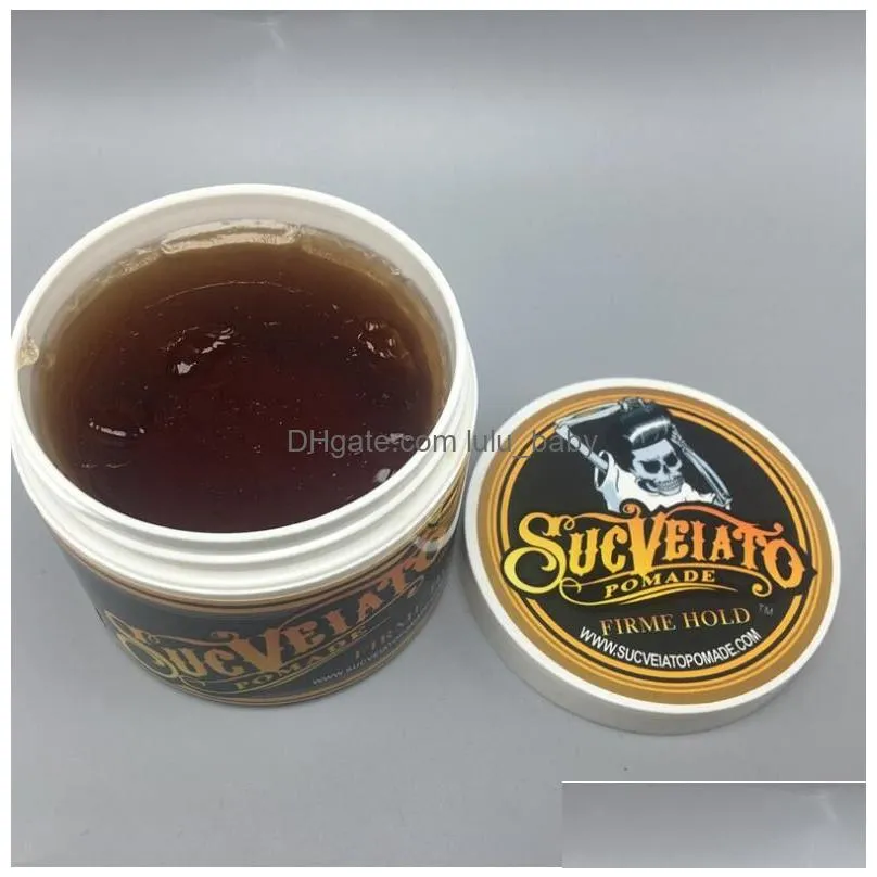 suavecito pomade strong style restoring pomades waxes skeleton slicked hair oil wax mud for men6811696