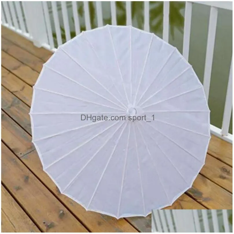 chinese colored umbrella white pink parasols china traditional dance color parasol japanese silk wedding props5382624