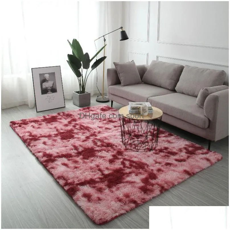 plush fur carpet livingroom soft shaggy carpets kids room hair rugs bedroom fluffy rug sofa coffee table floor velvet blanket