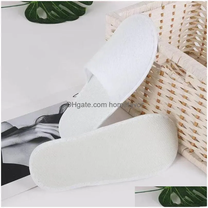 classic disposable slippers el disposable supplies homestay inn non-slip slippers spot wholesale of freight