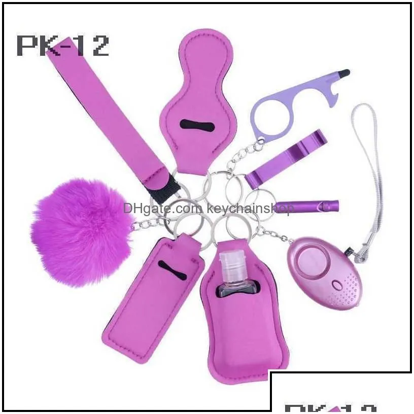 key rings fashion defense keychains set credit card pler pompom acrylic debit bank grabber for long nail keychainshop dhq1i