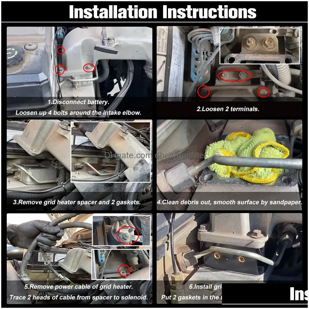 Cummins Grid Heater Problems Diesel Engine Intake Grid Heater