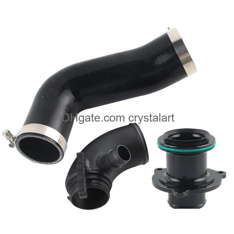 Sile Intake Hose Turbo Inlet Elbow Pipe Muffler Delete For Vw Golf Mk7 R V8 Mk3 A3 S3 Tt 2.0T 2014Add