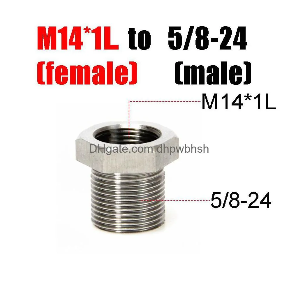 stainless steel filter thread adapter 1/2-28 to 5/8-24 m14 1.5 ss solvent trap adapter for napa 4003 wix 24003