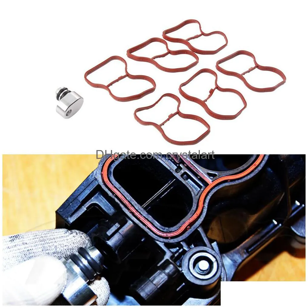 Swirl Flap Flaps Plug Delete Kit For N57 N57S E90 E91 E92 E93 F07 F10 F11 Cylinder Gasket