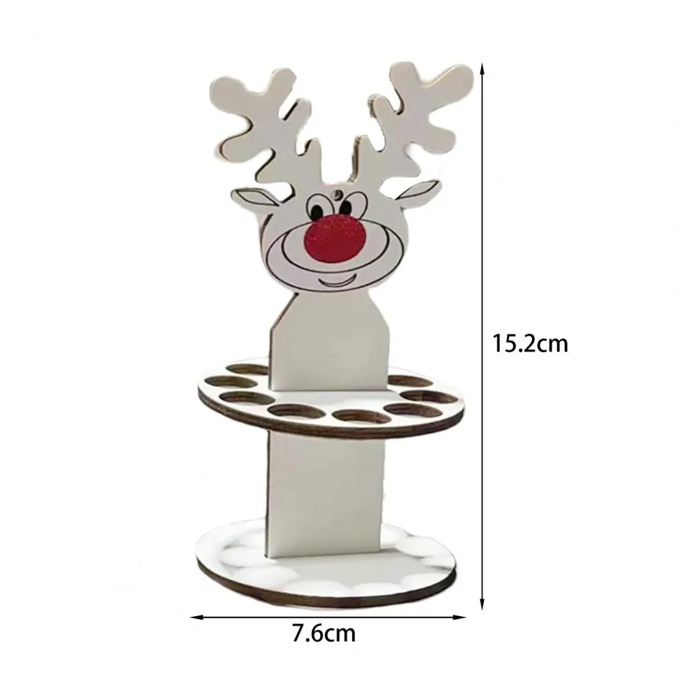 Christmas Ornament With 10 Holes Cartoon Unique Money Holder Decoration Festival Party Supplies Wallet Cake Rack DIY Money Stand 916